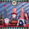 4th of July Patriotic Gnomes Decorations - 3PCS Handmade Gnomes American Stars&Stripes Plush Elf Scandinavian Tomte Veterans Memorial Day Gift - Fourth of July Independence Day Tabletop Decor